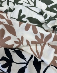 Linen Viscose Cotton Print (Wash)